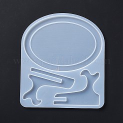 Овальные фоторамки дисплей силиконовые Молды&nbsp;LS-DIY-I096-02