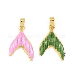 Латунь эмаль подвески&nbsp;KK-I477-07G