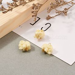 Окрашенные синтетические коралловые подвески&nbsp;PALLOY-JF00558-02