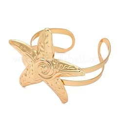 Браслеты-манжеты из сплава для женщин&nbsp;BJEW-U011-02G