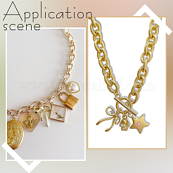 Наборы для самостоятельного изготовления цепочек из оксидированного алюминия&nbsp;DIY-SP0001-87A-G