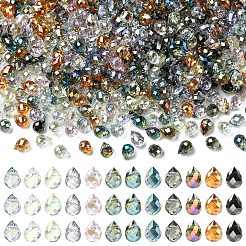 50 шт. Гальванические стеклянные бусины&nbsp;EGLA-YW0005-40A