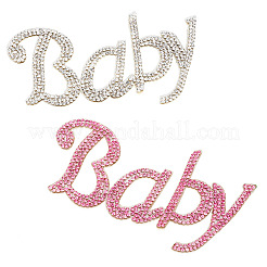 2шт 2 цвета исправление горный хрусталь&nbsp;DIY-TA0010-59