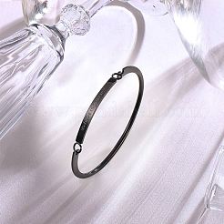 Модный латунный браслет с гравировкой&nbsp;JB247D