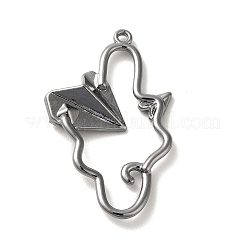 Подвеска из стекла и бумаги&nbsp;PALLOY-K001-075B-01