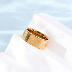 201 широкополосное кольцо из нержавеющей стали&nbsp;RJEW-K252-02E-G