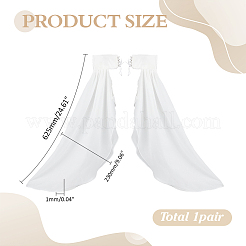 1 пара полиэстеровых солнцезащитных чехлов&nbsp;AJEW-ME0002-07B