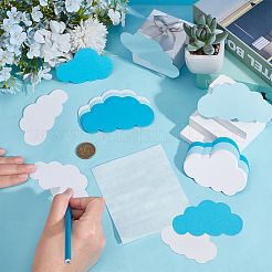 120 шт. крафт-бумага в форме облака&nbsp;DIY-OC0014-DD