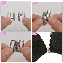 Зажимы для бикини из сплава&nbsp;FIND-CA0008-25B