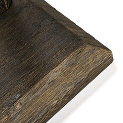 2-ярусные деревянные стенды для браслетов с Т-образными стержнями&nbsp;BDIS-F005-02B