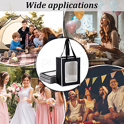 Прямоугольные бумажные подарочные пакеты&nbsp;ABAG-WH0048-09B