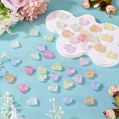 Светящиеся прозрачные акриловые бусины&nbsp;LACR-TA0001-07C