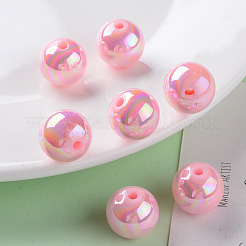 Непрозрачные акриловые бусины MACR-S370-D16mm-A01