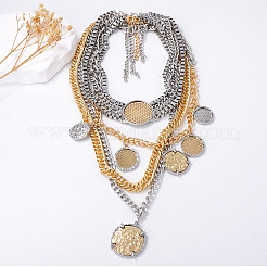 Подвеска в виде диска из цинкового сплава в виде монеты&nbsp;FS-WG7A646-01