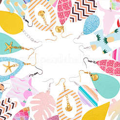 DIY Хэллоуин тема блеск висячие серьги набор для изготовления&nbsp;JX049A