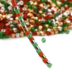 4 цвет 11/0 рождественских бисера Miyuki Delica&nbsp;SEED-X0058-22