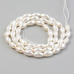 Нити бусин из натуральных пресноводных ракушек SHEL-T017-12
