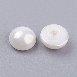 Раковина жемчужная половина просверленные бусы&nbsp;BSHE-G011-01-8mm