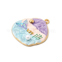 Подвески из нержавеющей стали 304 с эмалью&nbsp;STAS-P431-06G