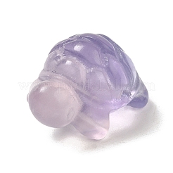 Резные фигурки целебных черепах из натурального флюорита&nbsp;LS-WG28275-01