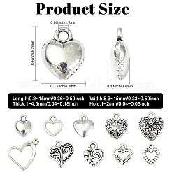 Уникальные идеи подарка на день Святого Валентина для подружек из тибетского сплава&nbsp;TIBEP-CJ0001-07