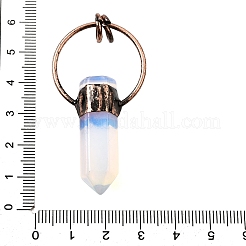 Опаловый граненый заостренный пуля большие подвески&nbsp;G-Q350-05A