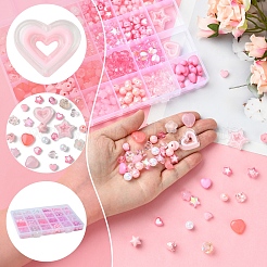 404шт акриловые бусины&nbsp;TACR-FS0001-51