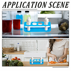 Держатели для пробирок из пвх&nbsp;AJEW-WH0270-741