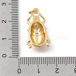 Латунные микро проложить кубического циркония подвески&nbsp;KK-D431-074B-01