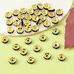 Латунные бусины разделители для поставки стразов&nbsp;RB-A014-Z6mm-05G