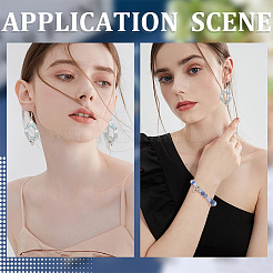 60 шт. европейские бусины из сплава в тибетском стиле&nbsp;FIND-SC0014-93