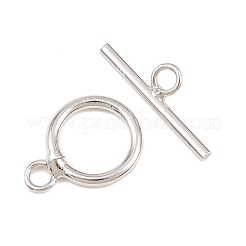 Кольцо из латуни Переключить застежками&nbsp;KK-G548-38P