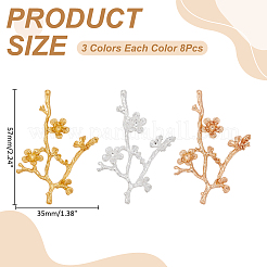 Кабошоны из сплава 24шт 3 цветов&nbsp;FIND-WR00012-57