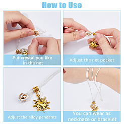 9шт. 3 набора ожерелий из вощеного полиэфирного шнура&nbsp;NJEW-HS00001