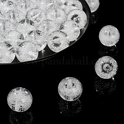 50 шт. Прозрачные акриловые бусины&nbsp;TACR-CJ0001-55