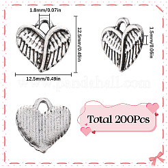 Подвески из сплава в тибетском стиле&nbsp;TIBE-SC0009-27