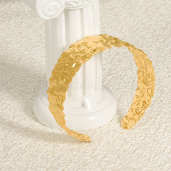 Женские текстурированные браслеты-манжеты из нержавеющей стали 304&nbsp;MV3709-2