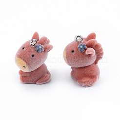 Подвески из непрозрачной смолы&nbsp;X-RESI-T053-07