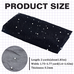 Жемчужная нейлоновая сетчатая ткань&nbsp;DIY-WH0569-02C