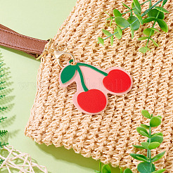 1 шт. брелки из искусственной кожи&nbsp;KEYC-TA0001-44