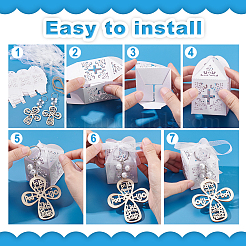 Брелки из дерева и акрила с имитацией жемчуга&nbsp;KEYC-GA00009