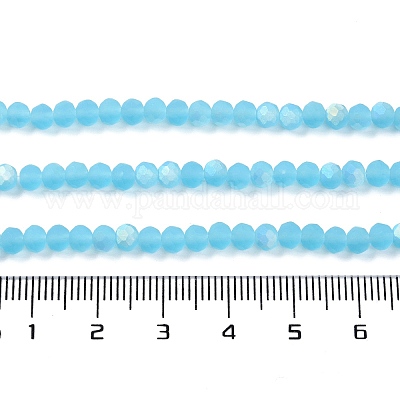 Прозрачные стеклянные бусины&nbsp;LS-EGLA-A034-T4mm-MB08-1