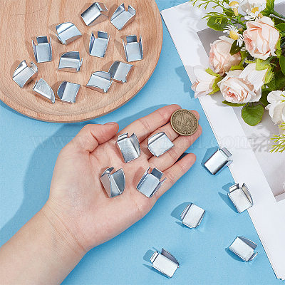 22 шт. кронштейн-зажим для железной полки&nbsp;AJEW-GF0012-77-1