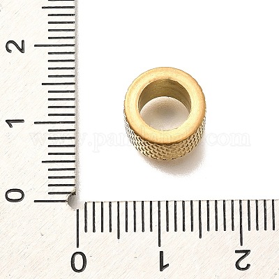 Европейские бусины из нержавеющей стали 304&nbsp;STAS-R140-04G-02-1