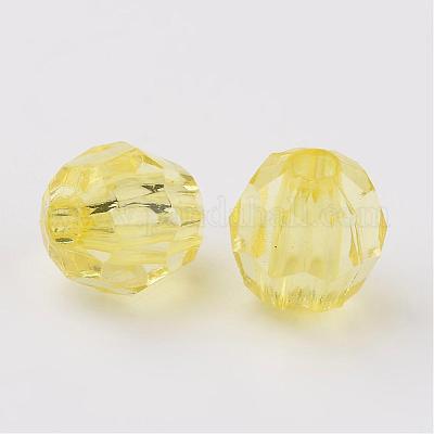 Прозрачные акриловые бусины&nbsp;DB8mmC-53-1