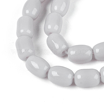 Непрозрачное стекло бисер нитей&nbsp;GLAA-T028-14P-02-1