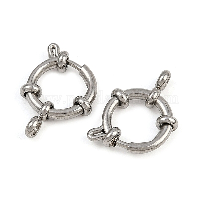 Застежки-кольца из нержавеющей стали 304&nbsp;LS-STAS-B095-02P-02-1