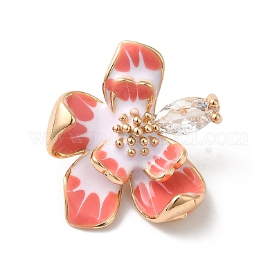 Латунь эмаль подвески&nbsp;KK-C062-064G-1