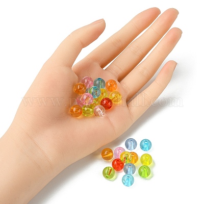 Прозрачные акриловые бусины&nbsp;MACR-YW0002-72B-1