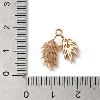 Латунные подвески&nbsp;KK-C062-081G-1